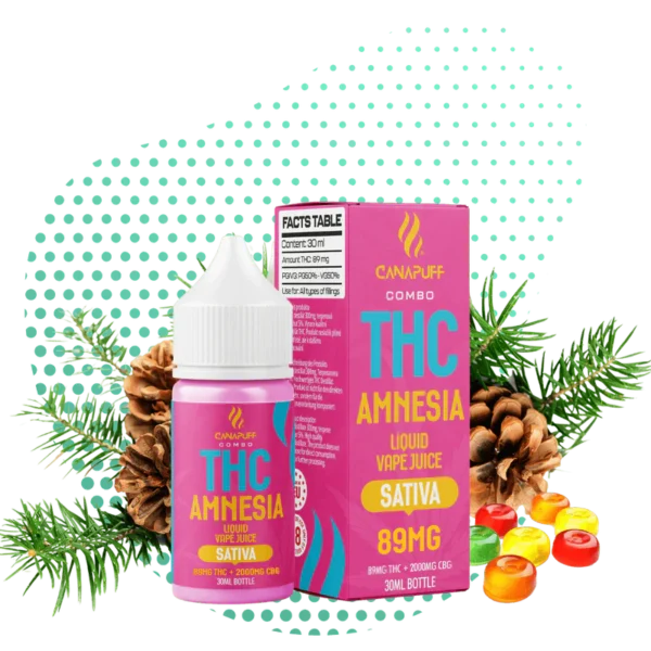 Thc liquid 89mg amnesia